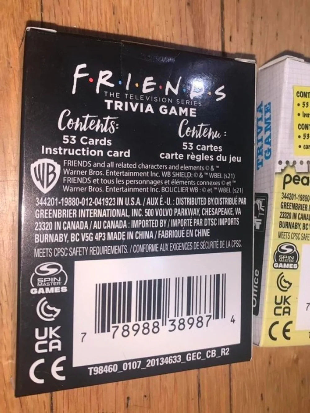Friends trivia card game - Picture 3 of 4